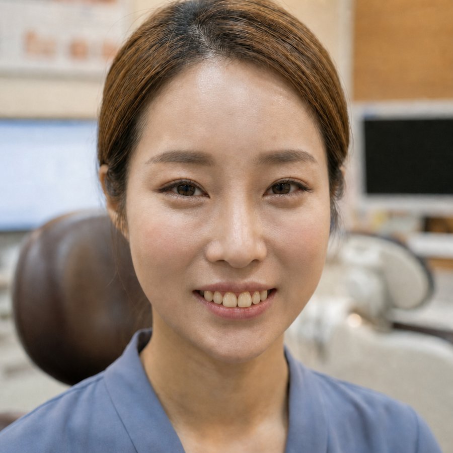 교정후 심미복원 케이스